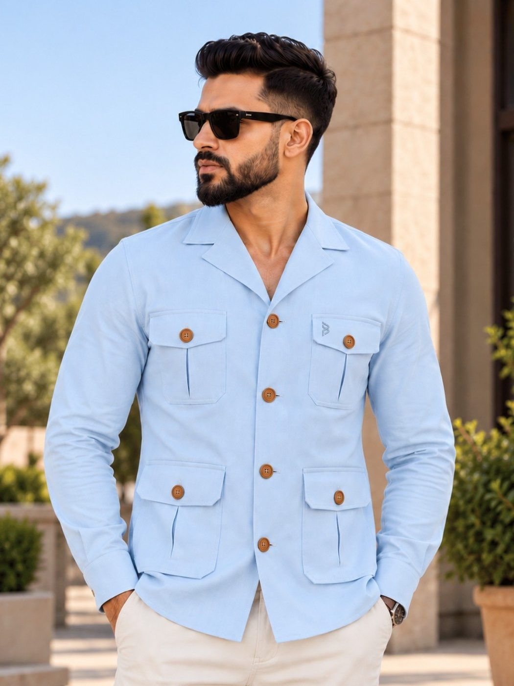 Azure Trail Hunter Shirt — view 2