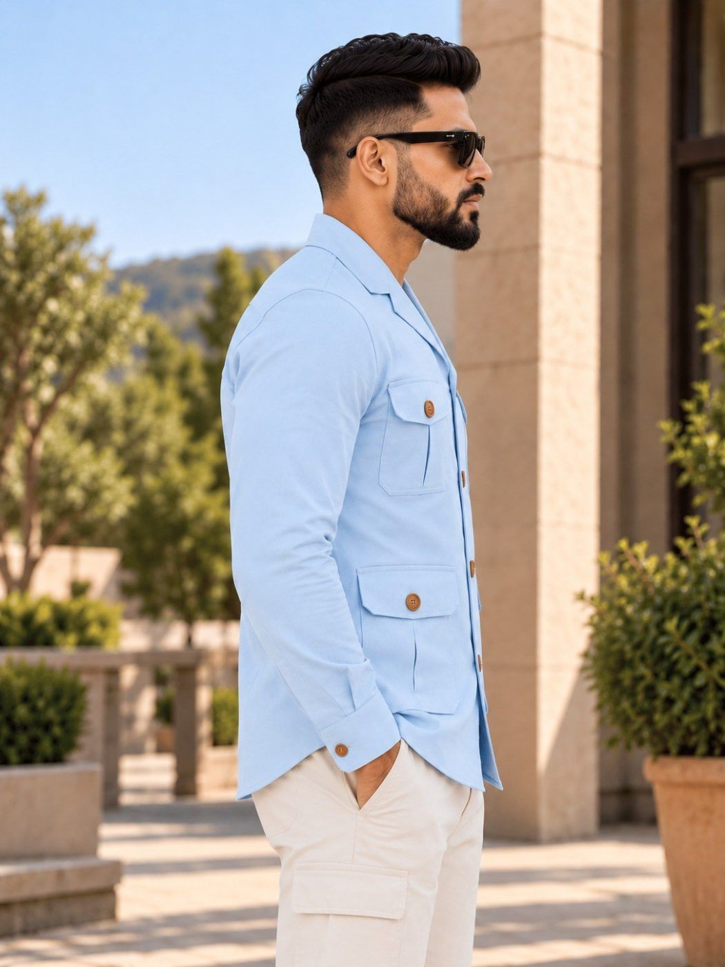 Azure Trail Hunter Shirt — view 3
