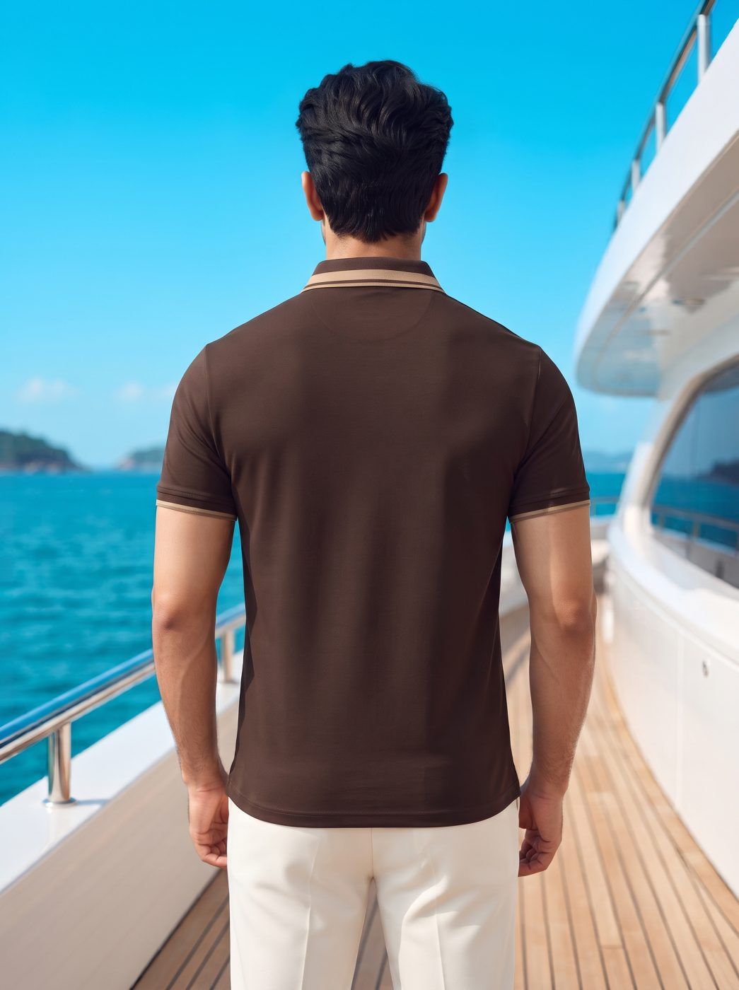 Chocolate Brown Polo