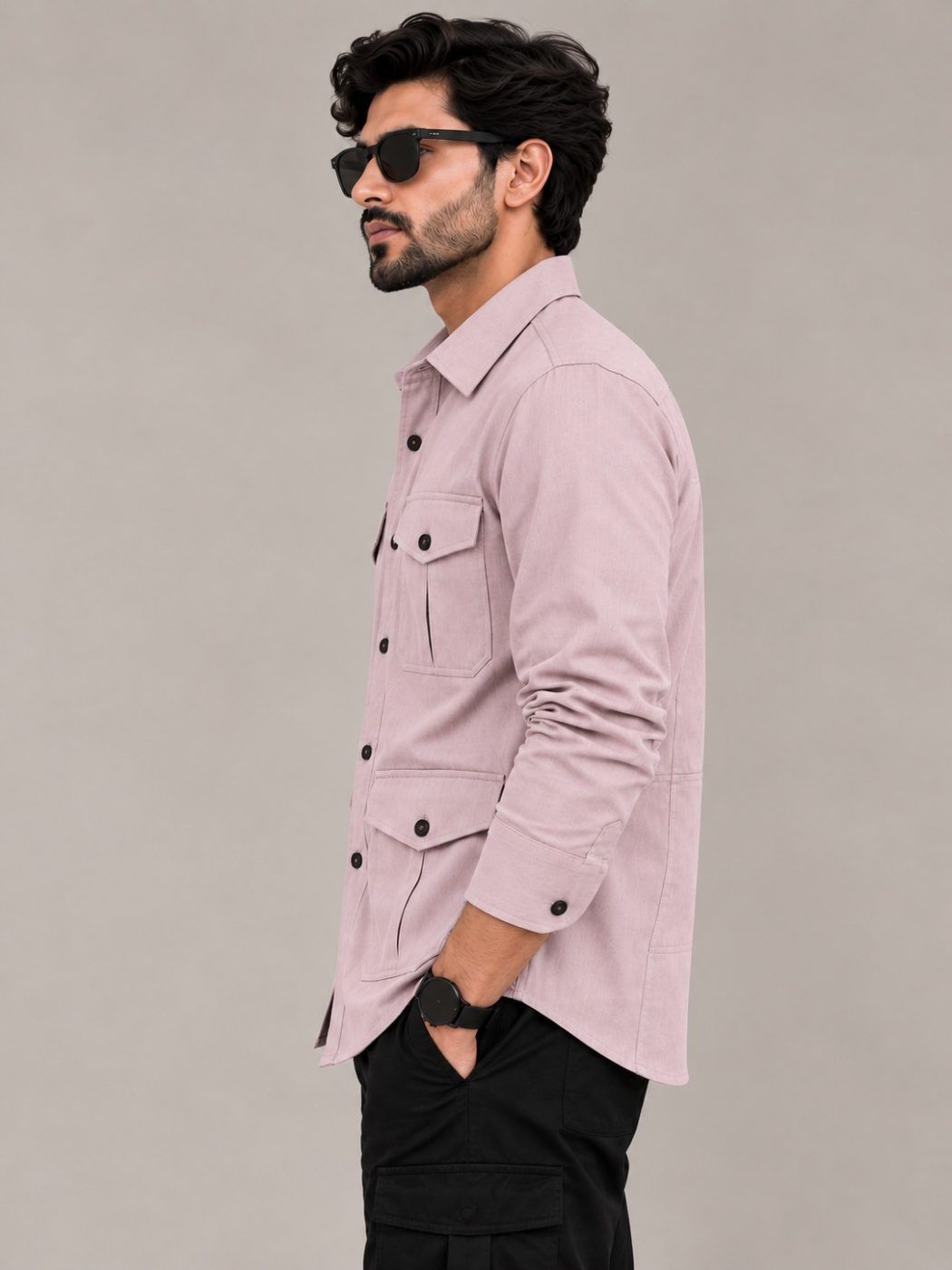 Dusty Rose Hunter Shirt — view 2