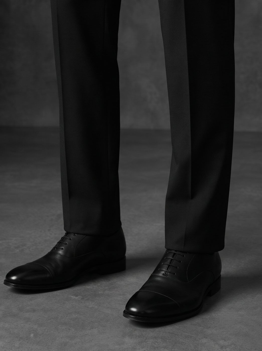 Essential Black Tailored Trouser — view 4