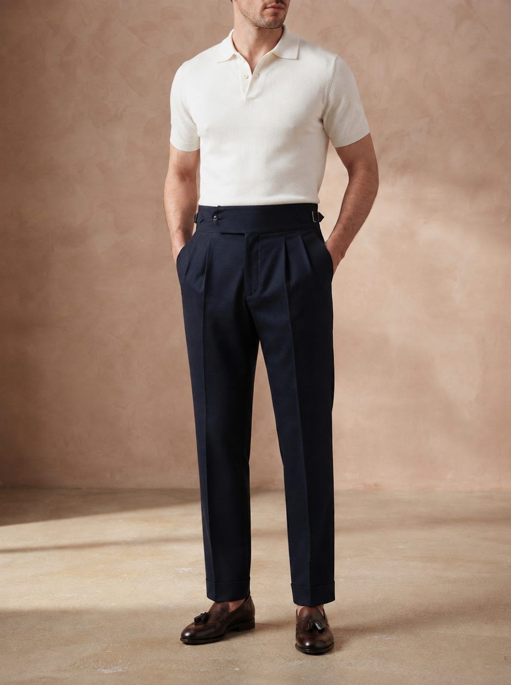 Midnight Navy Gurkha Trouser