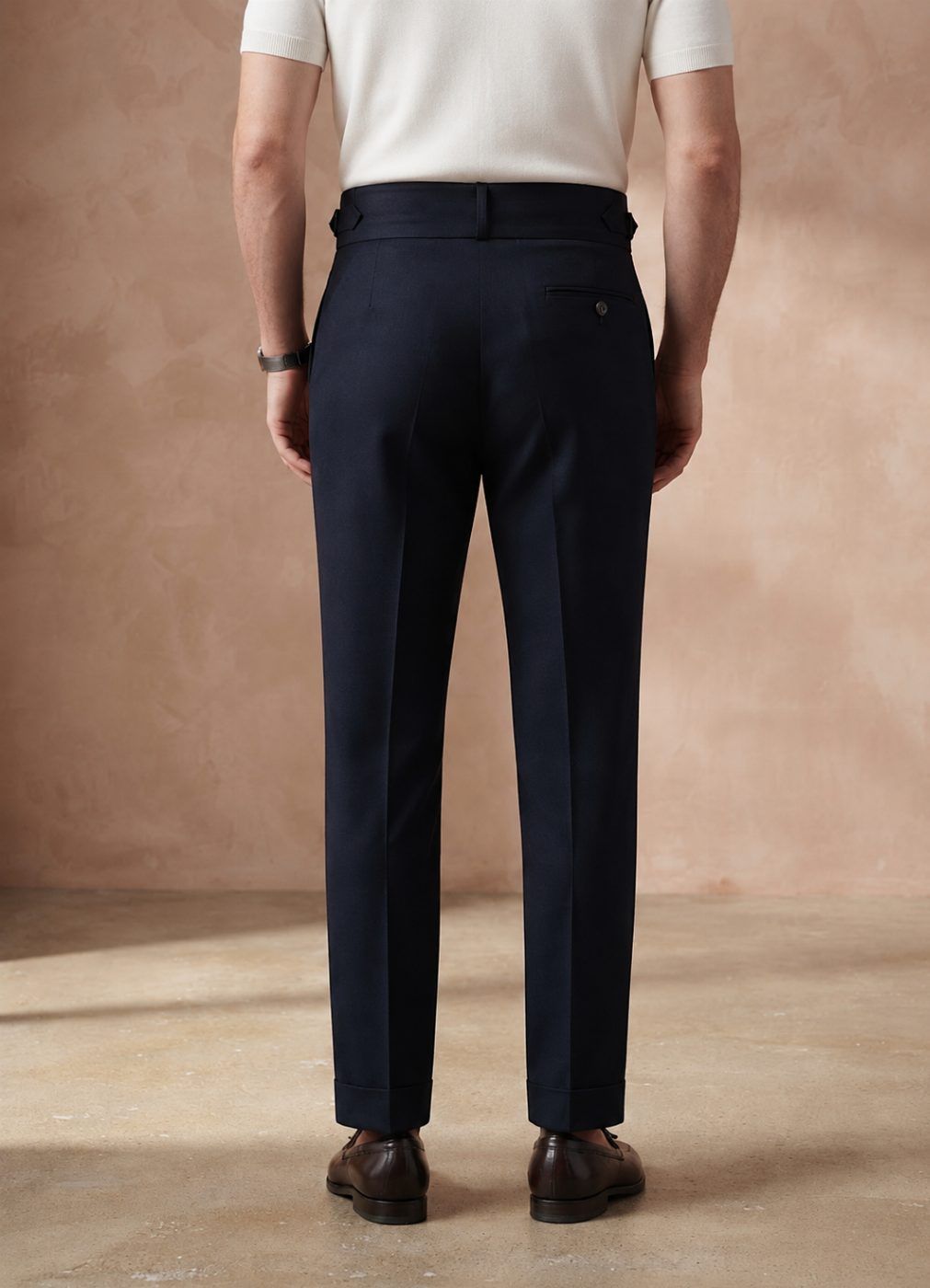 Midnight Navy Gurkha Trouser — view 2