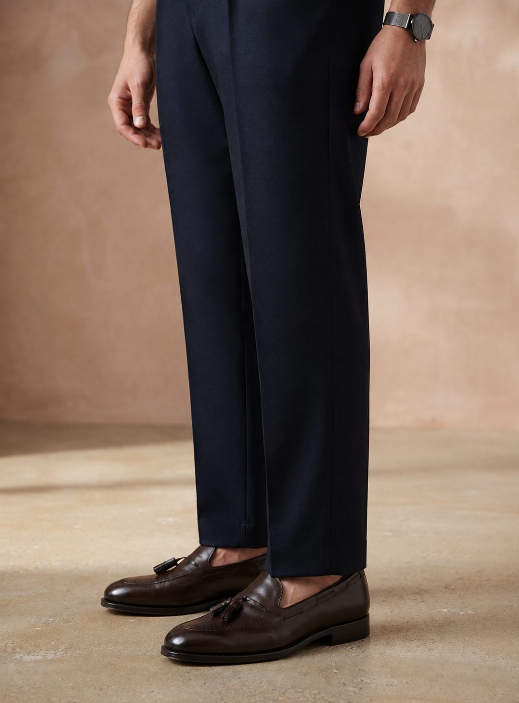 Midnight Navy Gurkha Trouser — view 4