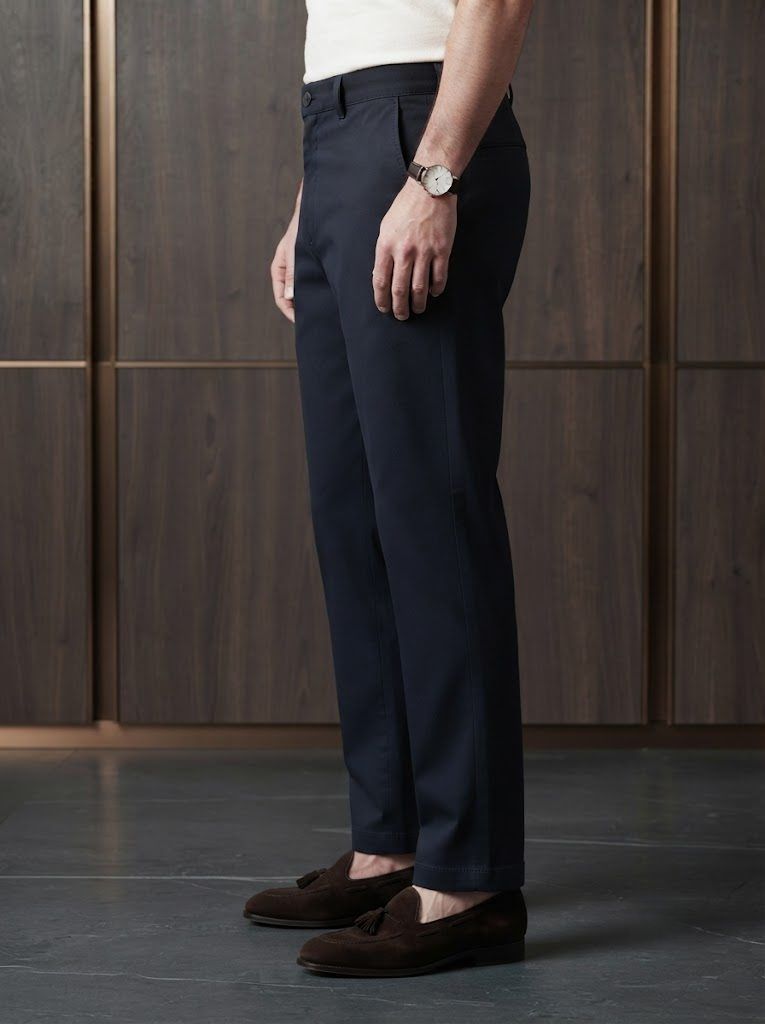 Navy Blue Chino — view 2