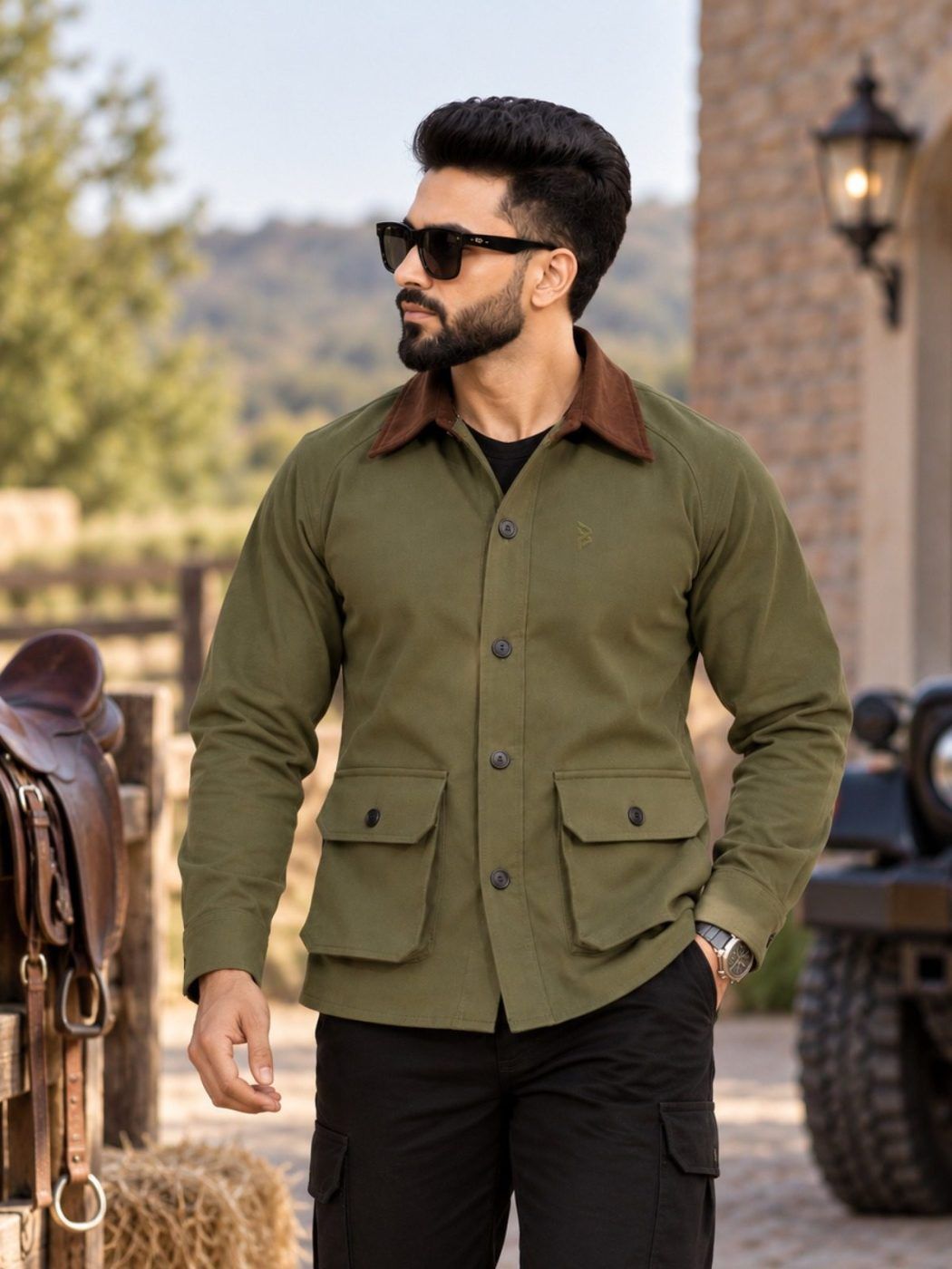 Olive Ranger Hunter Shirt — view 2