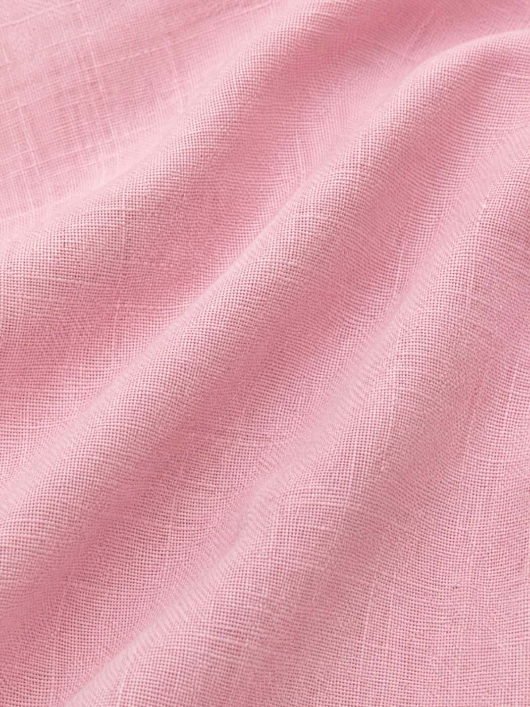 Powder Pink Linen-Blend Shirt — view 5