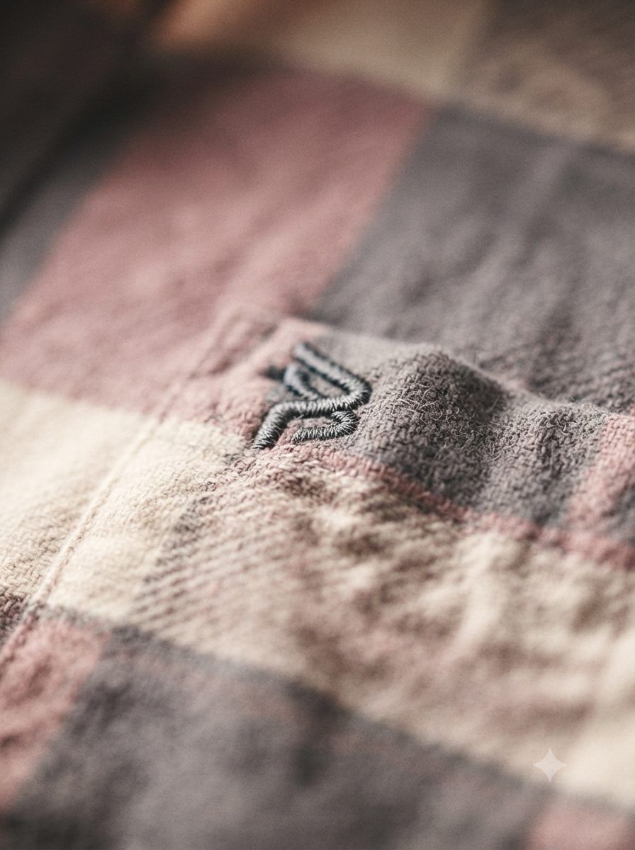 Rose & Slate Buffalo Check Shirt — view 5