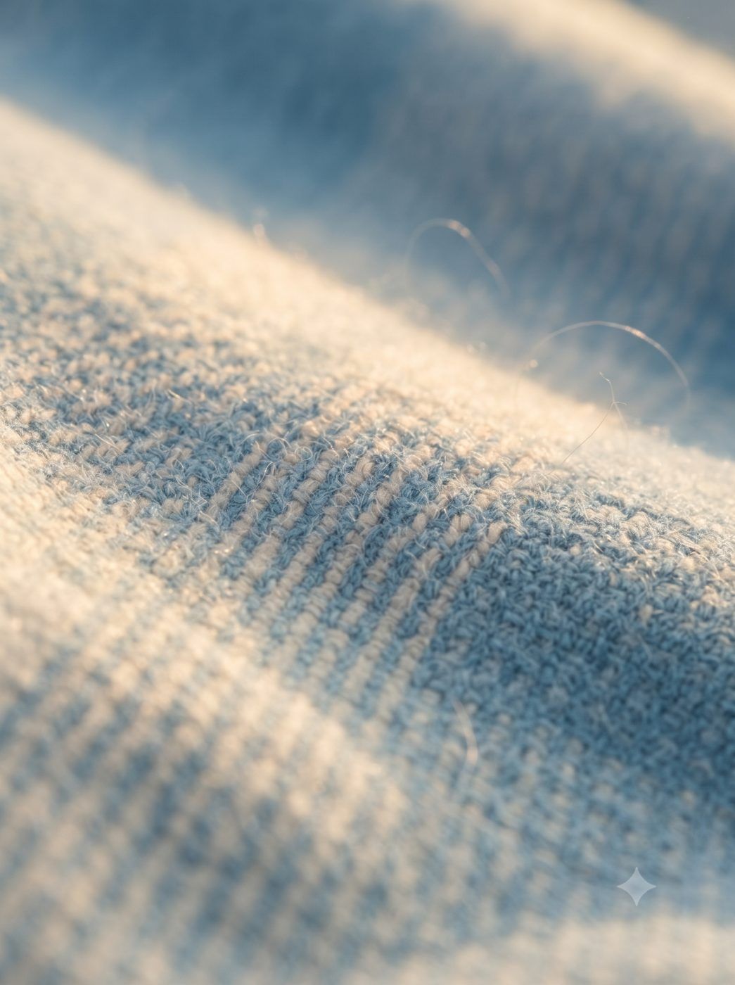 Seaside Blue Check Flannel Shirt — view 5