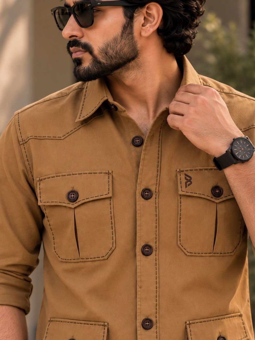 Terra Tan Hunter Shirt — view 5