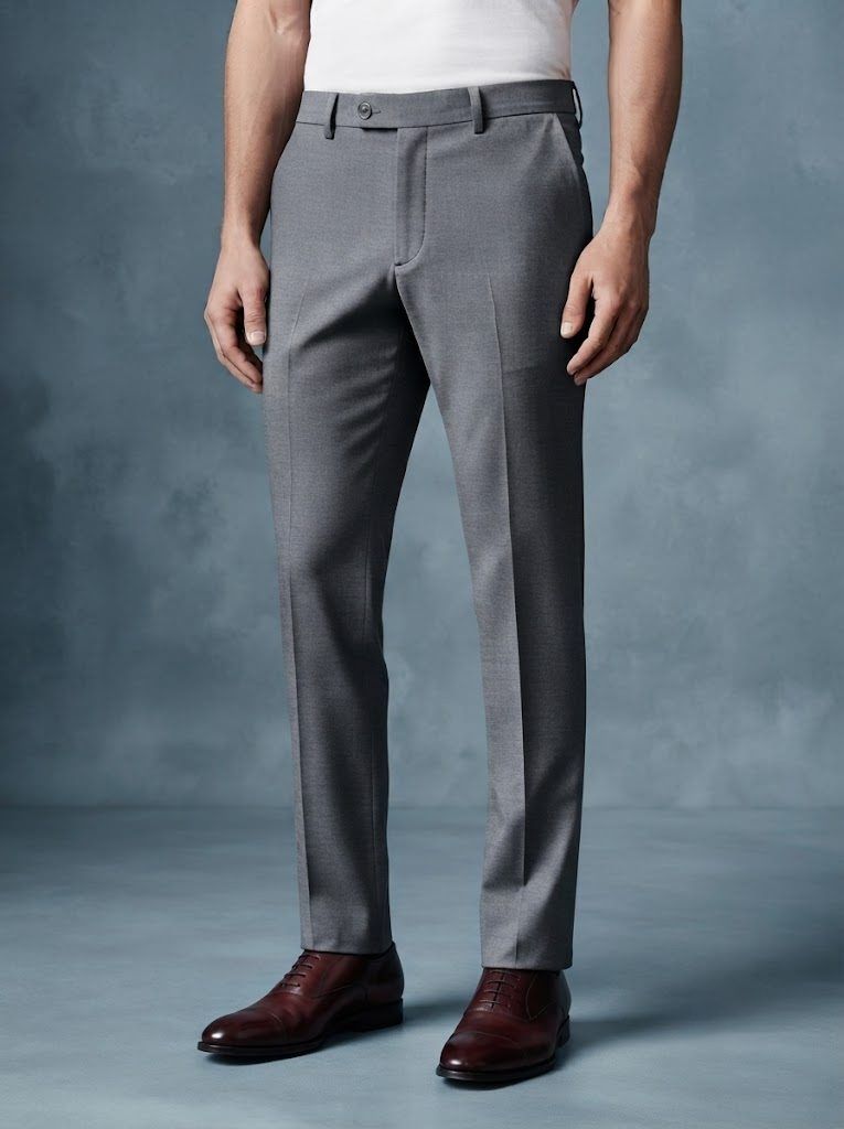 Urban Mid Grey Tailored Trouser