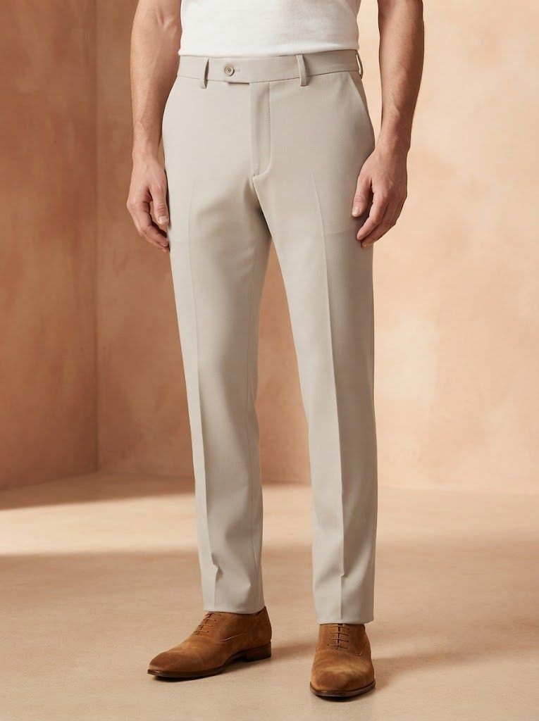Versatile Stone Tailored Trouser