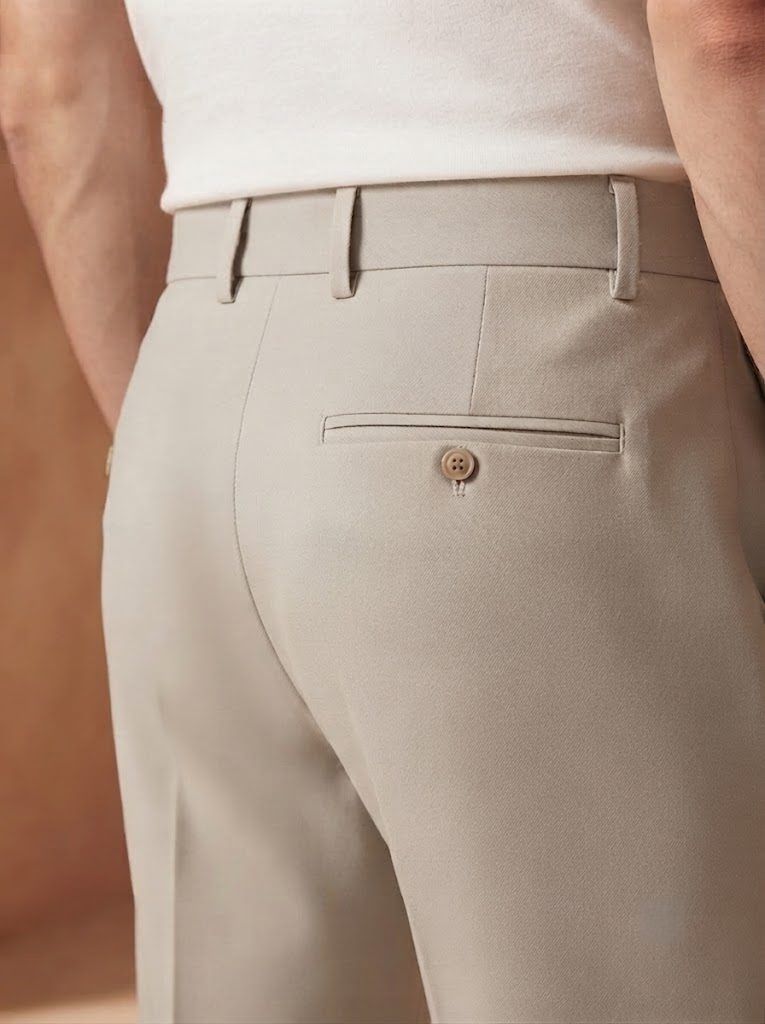 Versatile Stone Tailored Trouser — view 2