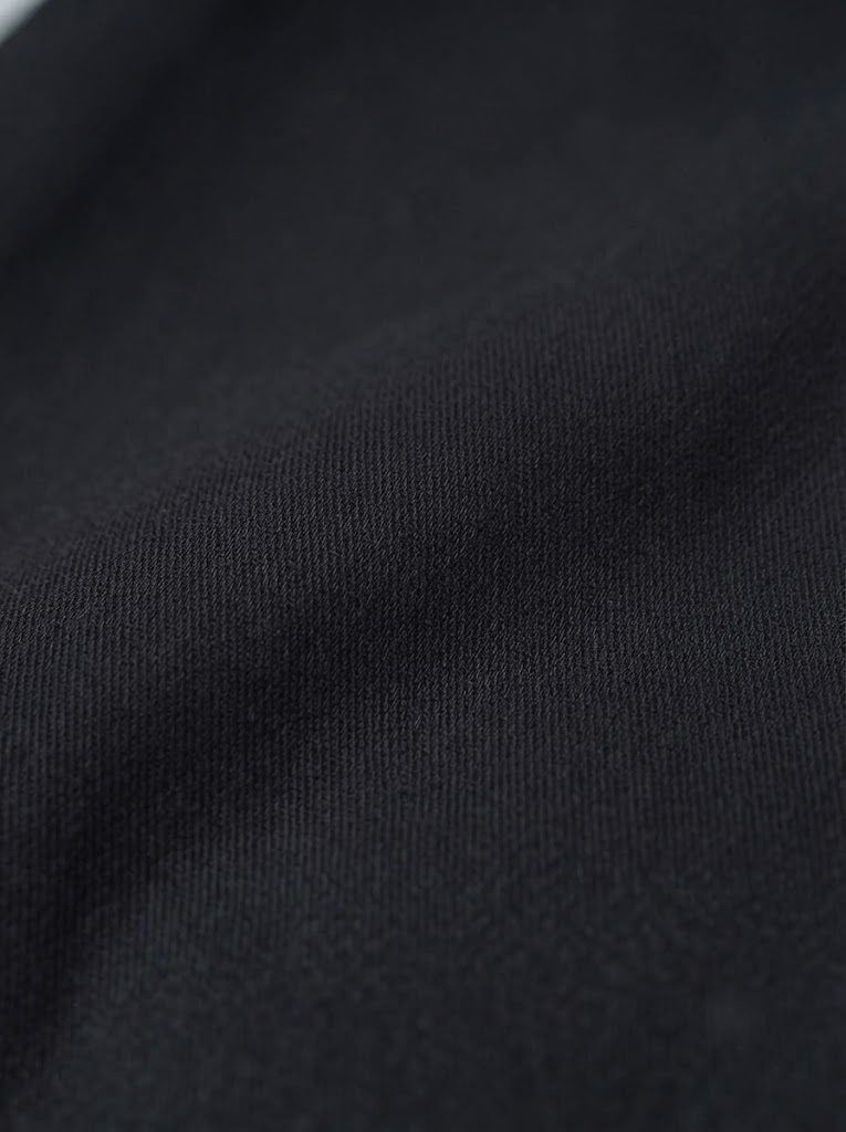 Wide-Leg Chino, Pitch Black — view 5